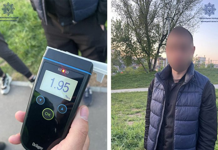 1,95 проміле та втеча з місця аварії: у Вінниці спіймали водія-рецидивіста