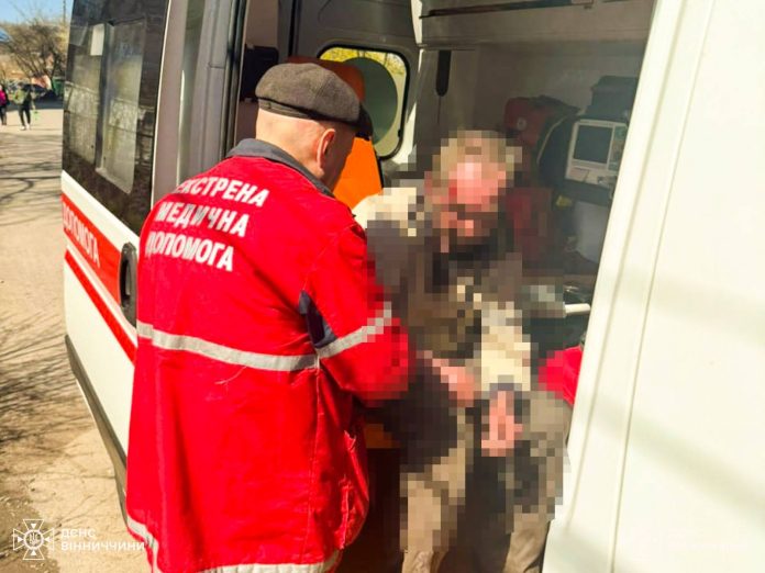 Пожежа у Вінниці: на парковці травмувався 61-річний чоловік
