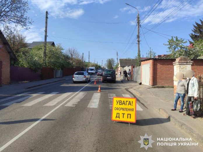 У Вінниці водій збив жінку на «зебрі»: потерпіла в лікарні
