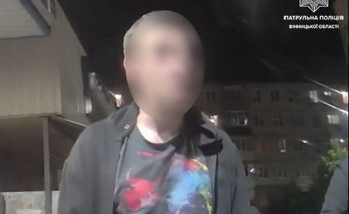У Вінниці 22-річний порушник тиші нарвався на поліцію та штрафи