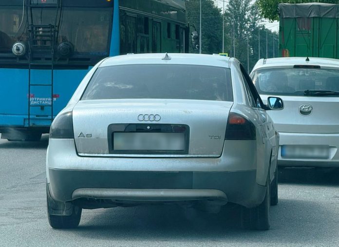 У Вінниці зупинили ймовірного “двійника” Audi