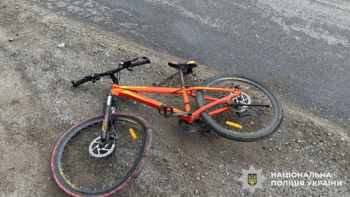 ДТП на Вінниччині: в аварії постраждав 15-річний хлопець на велосипеді