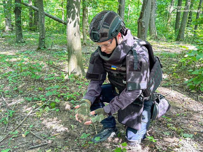 На Вінниччині виявили й знешкодили 12 боєприпасів часів Другої світової війни
