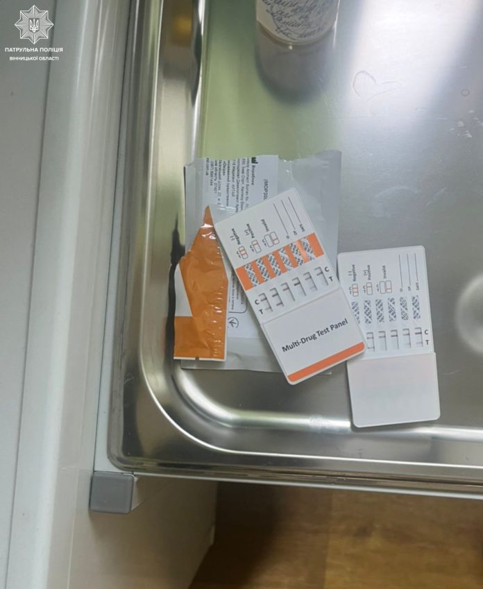 На Вінниччині затримали водія під дією амфетаміну та метамфетаміну
