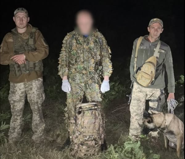 39-річний «плавець» у камуфляжі намагався непомітно перетнути кордон з Молдовою