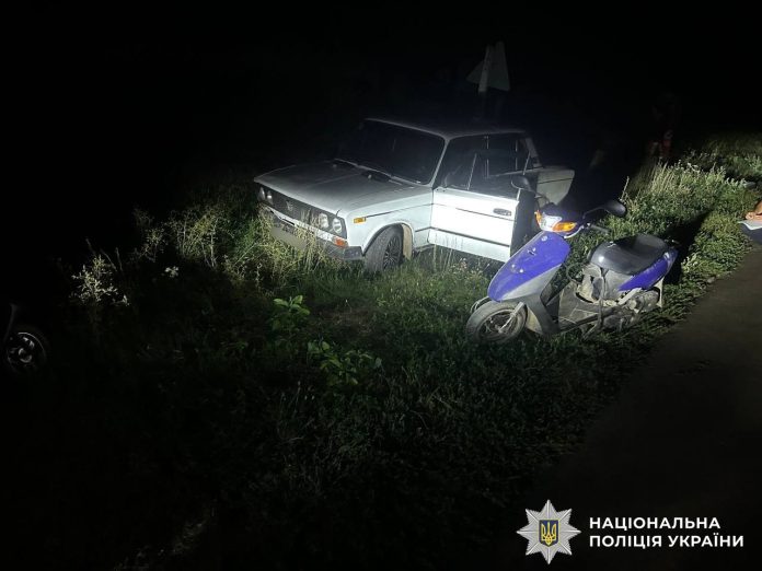 Нетверезий водій із 2,9 проміле спричинив ДТП з дітьми на Вінниччині