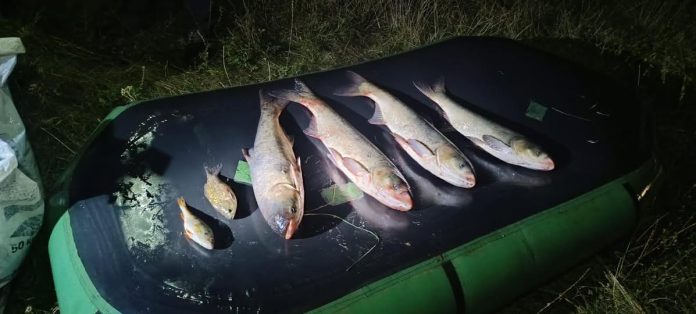 Нічна варта: рибінспектори затримали двох порушників із забороненими сітками