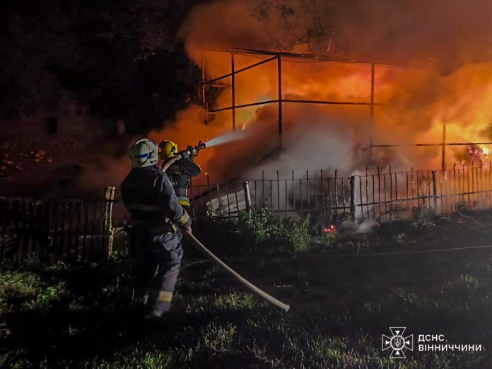Вогонь охопив понад 1,5 га і приватне господарство: на Вінниччині зафіксували сім пожеж