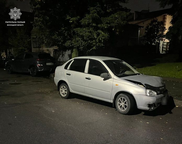 У Вінниці п’яний водій спричинив нічну аварію — в крові 2,22 проміле