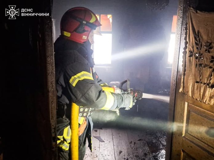 Пожежа на Вінниччині забрала життя літнього чоловіка: ймовірна причина — куріння