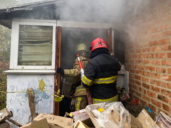 Серія пожеж у житловому секторі Вінниччини: одна людина не вижила