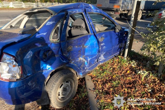 На Вінниччині в ДТП травмувались четверо людей — серед них двоє дітей