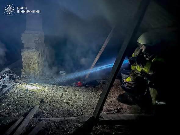 Серія пожеж у Вінницькій області: ДСНС попереджає про небезпеку в оселях