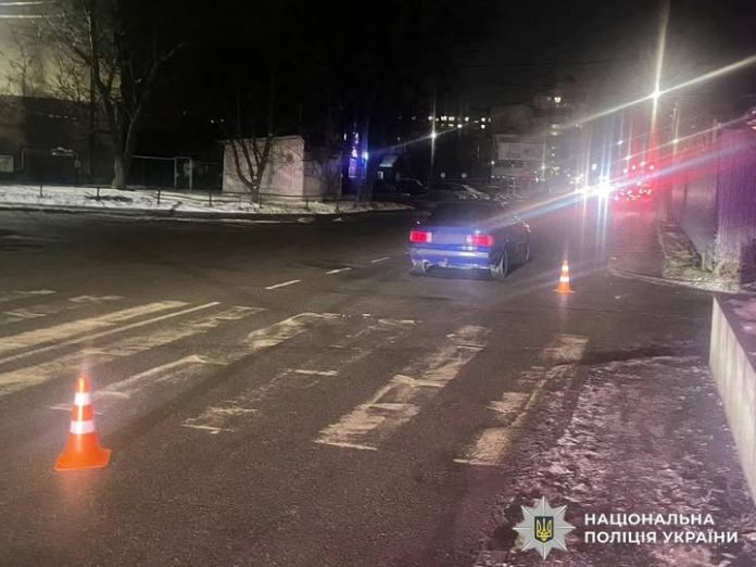 У Вінниці нетверезий водій Audi наїхав на пішохода: потерпілий госпіталізований