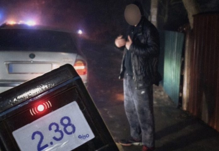 Нічна поїздка під градусом: у Вінниці водій сів за кермо з 2,38 проміле алкоголю