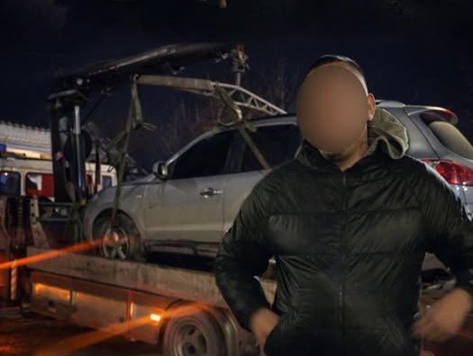У Вінниці п’яний водій Hyundai врізався в острівець безпеки та відмовився від огляду