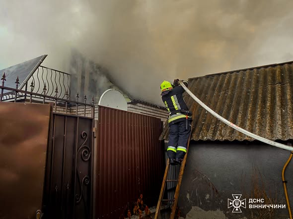 На Вінниччині рятувальники ліквідували три пожежі за добу