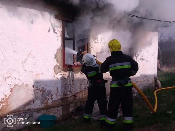 Перед Великоднем на Вінниччині сталися пожежі, є травмовані