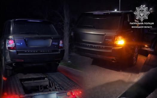 На Немирівському шосе у водія Range Rover знайшли підозрілу речовину