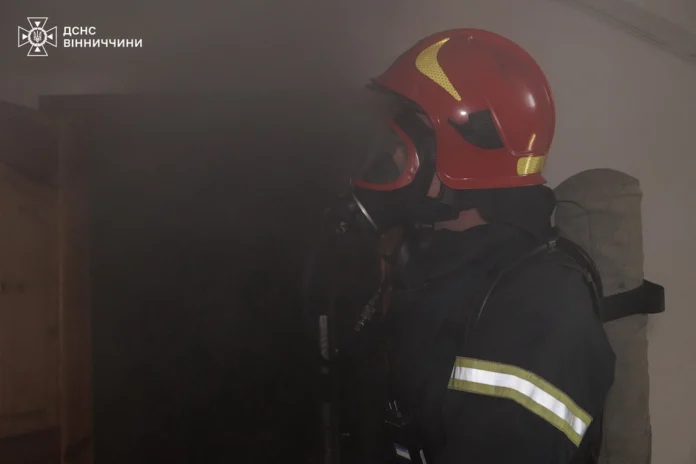 У Вінниці неповнолітня самотужки загасила пожежу, але отримала опіки