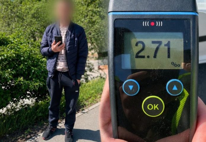 У Вінниці патрульні зупинили нетверезого водія: алкоголь перевищував норму майже у 14 разів