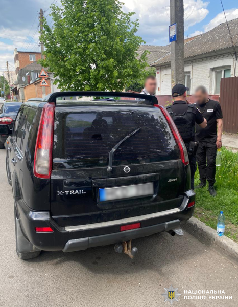 У Вінницькій області затримали підозрюваного у викраденні автомобіля