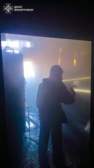 У Вінниці через вогневі роботи сталася пожежа на навчально-виробничому підприємстві