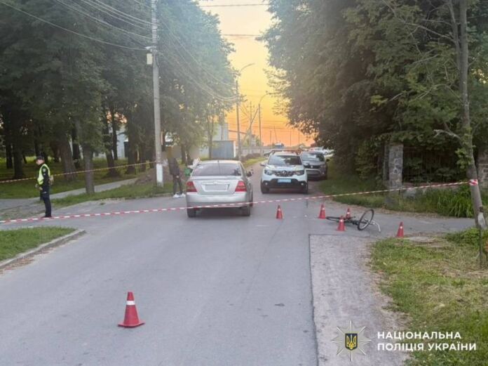 На Вінниччині в ДТП постраждав 8-річний велосипедист: поліція відкрила провадження