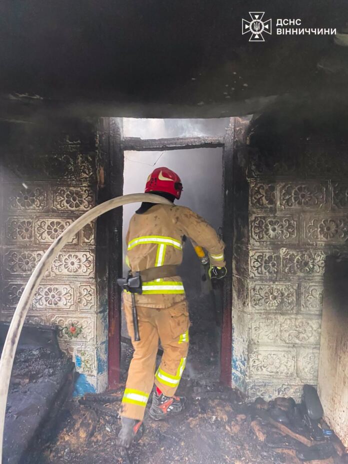За добу на Вінниччині рятувальники загасили сім пожеж, обійшлося без постраждалих