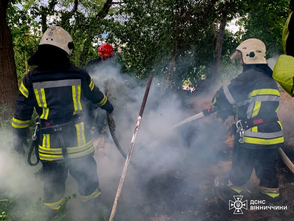 Пожежі не вщухають: за добу на Вінниччині вигоріло понад 4 гектари відкритих територій