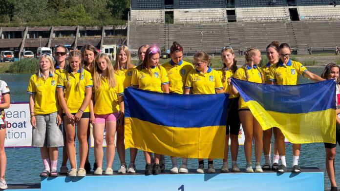 13 разів на найвищій сходинці: вінницькі веслувальники тріумфували на чемпіонаті Європи