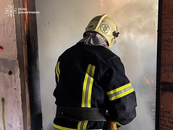 На Вінниччині за добу чотири пожежі: одну з них ліквідовували на площі 1,5 гектара