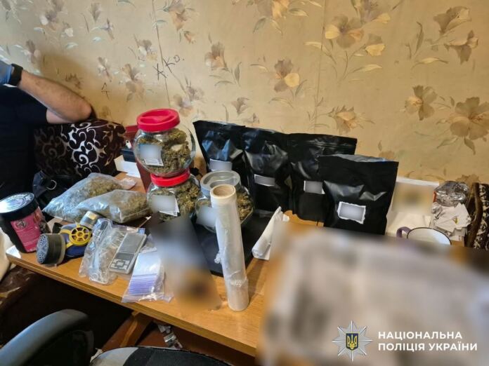 Канабіс, ваги та сотні пакетів для фасування: у Вінниці затримали 26-річного фігуранта